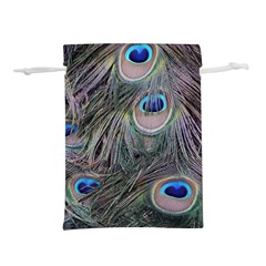 Peacock Feathers Peacock Bird Feathers Lightweight Drawstring Pouch (s)