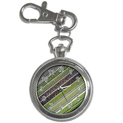 Field Agriculture Farm Stripes Diagonal Key Chain Watches