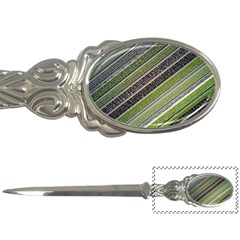 Field Agriculture Farm Stripes Diagonal Letter Opener by Jancukart