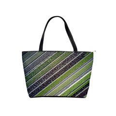 Field Agriculture Farm Stripes Diagonal Classic Shoulder Handbag by Jancukart