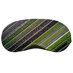 Field Agriculture Farm Stripes Diagonal Sleeping Mask by Jancukart