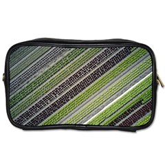 Field Agriculture Farm Stripes Diagonal Toiletries Bag (one Side) by Jancukart