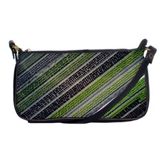 Field Agriculture Farm Stripes Diagonal Shoulder Clutch Bag