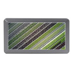 Field Agriculture Farm Stripes Diagonal Memory Card Reader (mini) by Jancukart