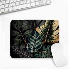 Tropical Leaves Foliage Monstera Nature Home Small Mousepad