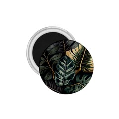 Tropical Leaves Foliage Monstera Nature Home 1.75  Magnets