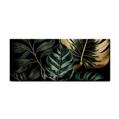 Tropical Leaves Foliage Monstera Nature Home Hand Towel