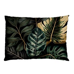 Tropical Leaves Foliage Monstera Nature Home Pillow Case (Two Sides)