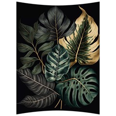 Tropical Leaves Foliage Monstera Nature Home Back Support Cushion