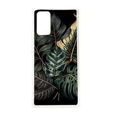 Tropical Leaves Foliage Monstera Nature Home Samsung Galaxy Note 20 TPU UV Case