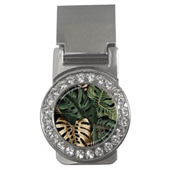 Tropical Leaves Foliage Monstera Nature Home Art Money Clips (cz) 