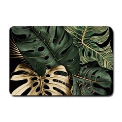 Tropical Leaves Foliage Monstera Nature Home Art Small Doormat