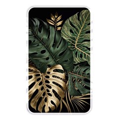 Tropical Leaves Foliage Monstera Nature Home Art Memory Card Reader (rectangular)