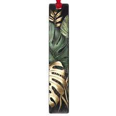 Tropical Leaves Foliage Monstera Nature Home Art Large Book Marks