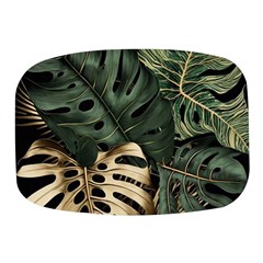 Tropical Leaves Foliage Monstera Nature Home Art Mini Square Pill Box