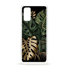 Tropical Leaves Foliage Monstera Nature Home Art Samsung Galaxy S20 6 2 Inch Tpu Uv Case by Jancukart