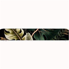 Tropical Leaves Foliage Monstera Nature Home Pattern Small Bar Mat