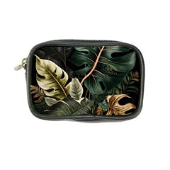 Tropical Leaves Foliage Monstera Nature Home Pattern Coin Purse