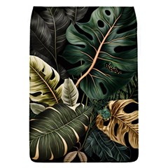 Tropical Leaves Foliage Monstera Nature Home Pattern Removable Flap Cover (S)