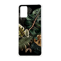 Tropical Leaves Foliage Monstera Nature Home Pattern Samsung Galaxy S20plus 6 7 Inch Tpu Uv Case