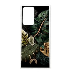 Tropical Leaves Foliage Monstera Nature Home Pattern Samsung Galaxy Note 20 Ultra Tpu Uv Case by Jancukart