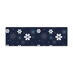 Flowers Pattern Pattern Flower Texture Sticker (bumper) by Jancukart