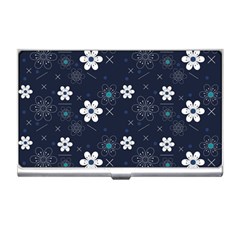 Flowers Pattern Pattern Flower Texture Business Card Holder