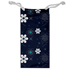 Flowers Pattern Pattern Flower Texture Jewelry Bag