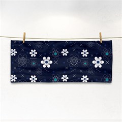 Flowers Pattern Pattern Flower Texture Hand Towel