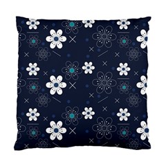 Flowers Pattern Pattern Flower Texture Standard Cushion Case (two Sides) by Jancukart