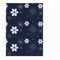 Flowers Pattern Pattern Flower Texture Large Garden Flag (two Sides)