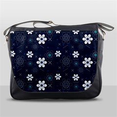 Flowers Pattern Pattern Flower Texture Messenger Bag