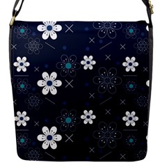 Flowers Pattern Pattern Flower Texture Flap Closure Messenger Bag (s) by Jancukart