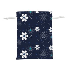 Flowers Pattern Pattern Flower Texture Lightweight Drawstring Pouch (m)