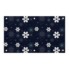 Flowers Pattern Pattern Flower Texture Banner And Sign 5  X 3  by Jancukart