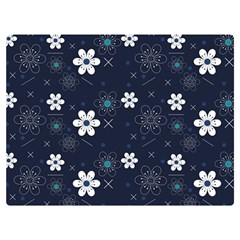 Flowers Pattern Pattern Flower Texture Premium Plush Fleece Blanket (extra Small)