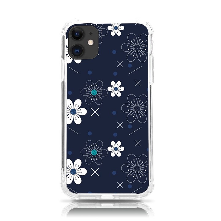 Flowers Pattern Pattern Flower Texture iPhone 11 TPU UV Print Case