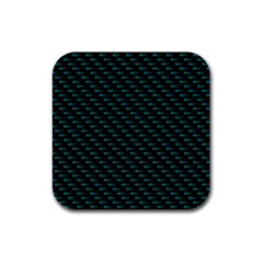 Lines Pattern Texture Stripes Particles Modern Rubber Square Coaster (4 Pack) by Jancukart