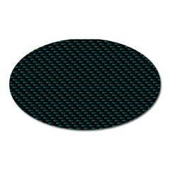 Lines Pattern Texture Stripes Particles Modern Oval Magnet