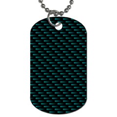 Lines Pattern Texture Stripes Particles Modern Dog Tag (one Side) by Jancukart