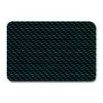 Lines Pattern Texture Stripes Particles Modern Plate Mats 18 x12  Plate Mat