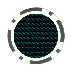 Lines Pattern Texture Stripes Particles Modern Poker Chip Card Guard by Jancukart