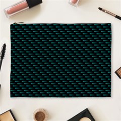 Lines Pattern Texture Stripes Particles Modern Cosmetic Bag (xl) by Jancukart