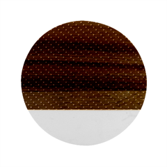 Lines Pattern Texture Stripes Particles Modern Marble Wood Coaster (round)