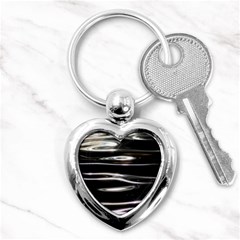 Water Lake Water Surface Reflection Nature Key Chain (heart) by Jancukart