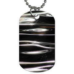 Water Lake Water Surface Reflection Nature Dog Tag (one Side) by Jancukart