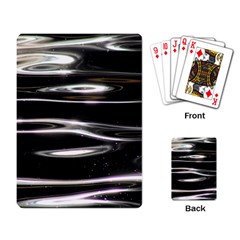 Water Lake Water Surface Reflection Nature Playing Cards Single Design (rectangle) by Jancukart