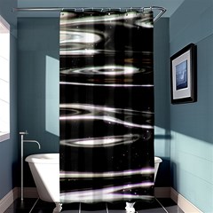 Water Lake Water Surface Reflection Nature Shower Curtain 36  X 72  (stall)  by Jancukart