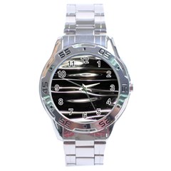 Water Lake Water Surface Reflection Nature Stainless Steel Analogue Watch