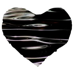 Water Lake Water Surface Reflection Nature Large 19  Premium Heart Shape Cushions by Jancukart